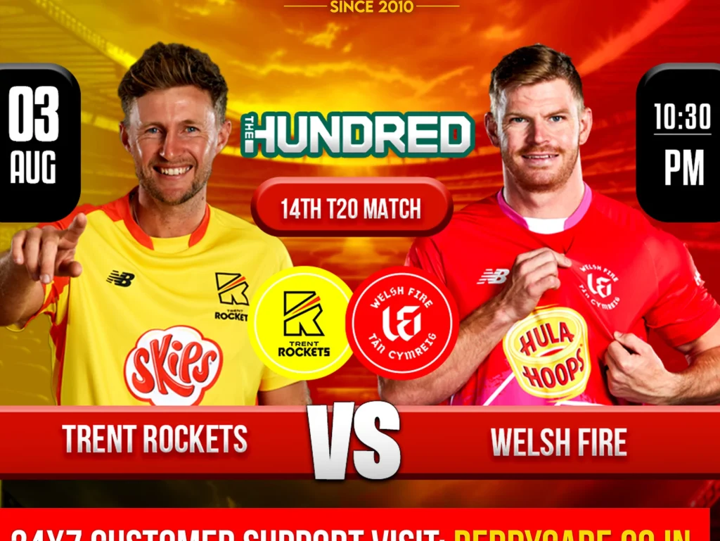 The Hundred Men’s 2024: Match 14, TRT vs WEF Match Prediction | Mahadev Book