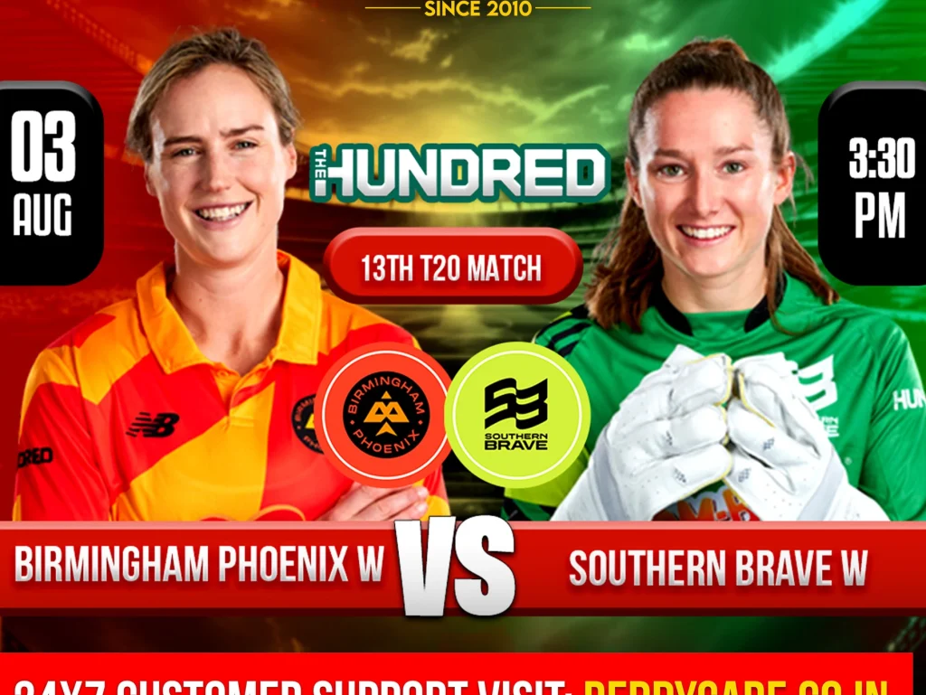 The Hundred Women’s 2024: Match 13, BPH-W vs SOB-W Match Prediction | Mahadev Book