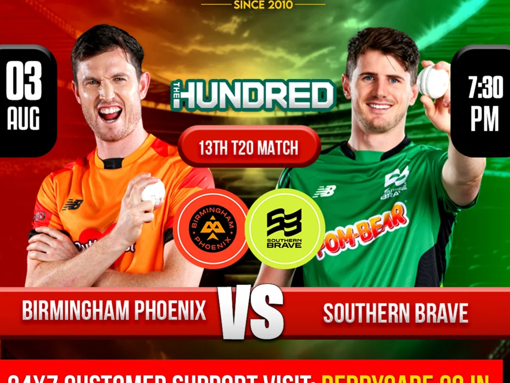 The Hundred Men’s 2024: Match 13, BPH vs SOB Match Prediction | Mahadev Book